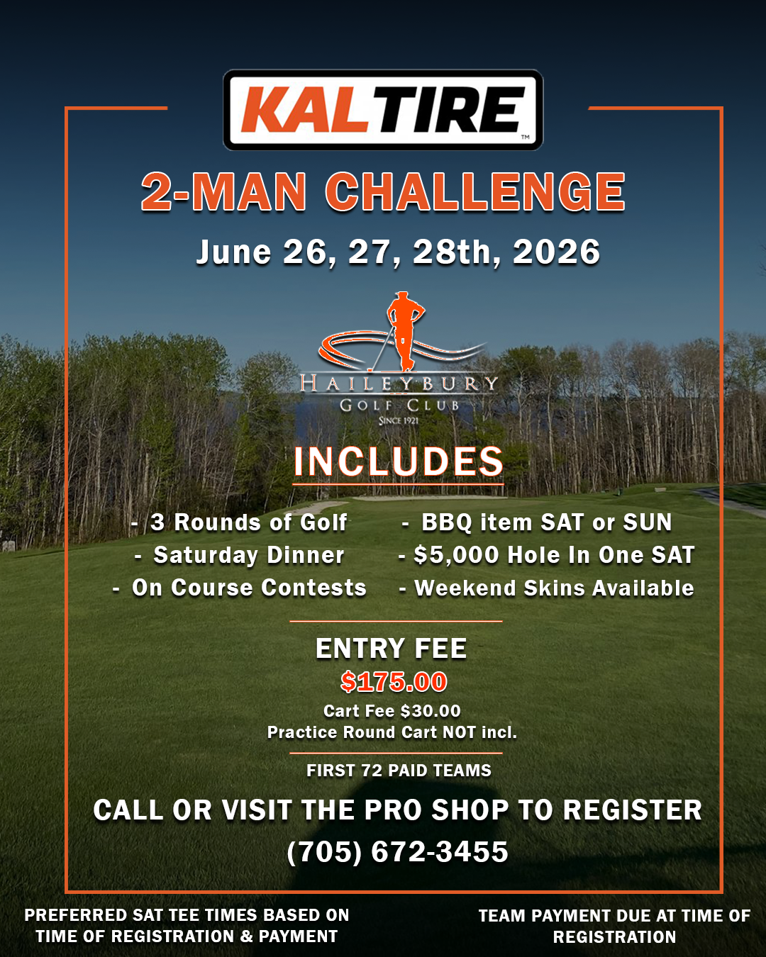 Kal Tire 2-Man2026